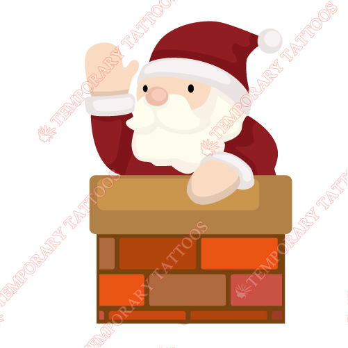 Christmas Customize Temporary Tattoos Stickers NO.3829